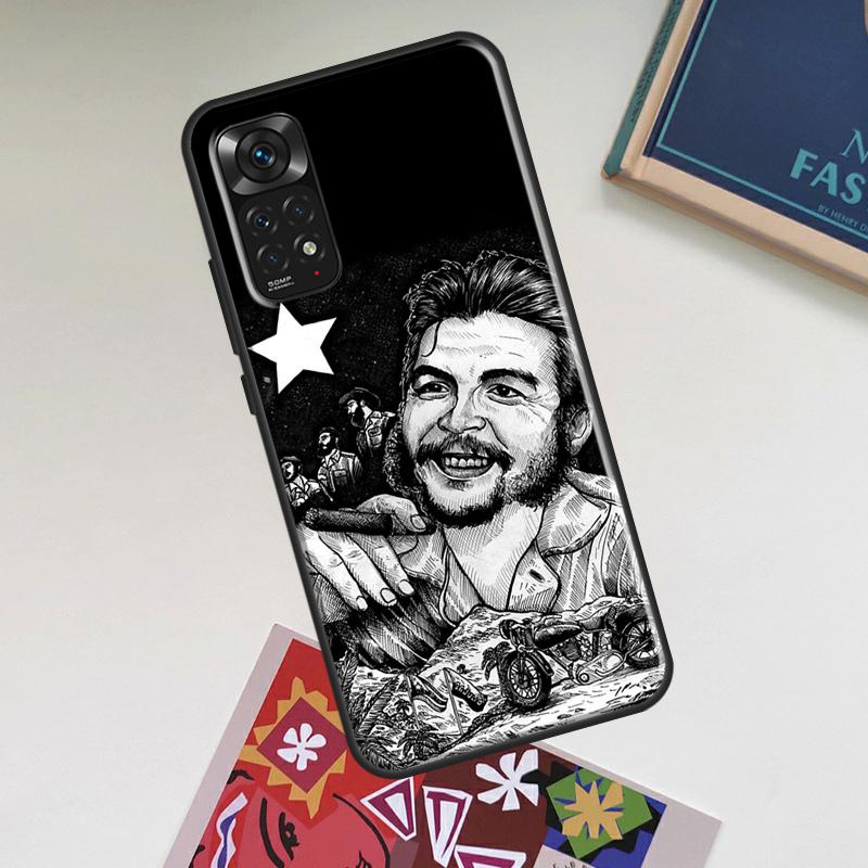 

che guevara Case For Xiaomi Redmi Note 13 14 Pro 10 11 12 15 Pro Plus Redmi 15 14C 13C 10C 12C 15C Cover Redmi Note 12 4G