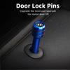 Car Logo for Hyundai Tucson Kona Elantra IX35 I20 I30 I10 I40 Accent Sonata Santa Fe Auto Door Lock Pins Knod Cover Decoration AD1