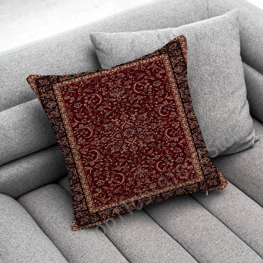 Persian Carpet Floral Pattern Throw Pillow Case For 50x50cm 40x40cm 55x55cm 45x45cm 30x30cm Square Bedroom Pillowcase Cover