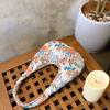 Women's Shoulder Bags Embroidered Flowers Handmade Fashionable Trendy Canvas Cross Bags Large Capacity Shopping Shoulder Bags