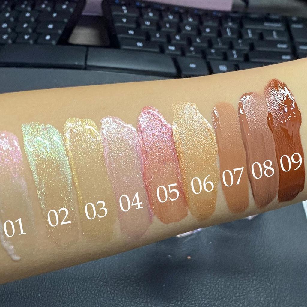 High-gloss Repairing Liquid Deepens The Shadow of The Face Pearlescent Waterproof Brightening Liquid Eye Shadow