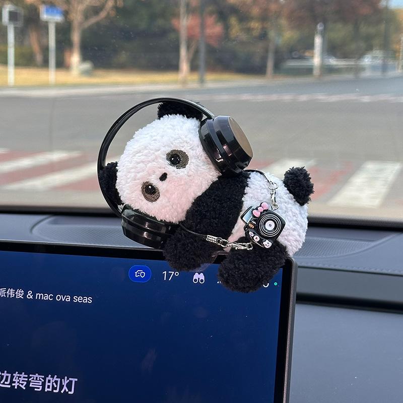 Plush Car Decorations, Cute Animal Dashboard Ornaments, Computer Ornaments