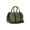New COACH Pebbled Leather With Snake Leather Boston Bag Handbag Shoulder Bag Crossbody Bag Medium Size Women's Army Green C8533-V5PC0