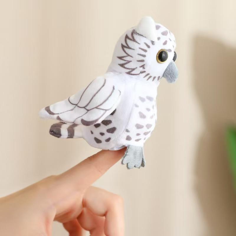 Latest Marine Animal Finger Cover Filled Plush Toy Handmade Doll Cartoon Anime Cute Children's Birthday Gift Fun Doll
