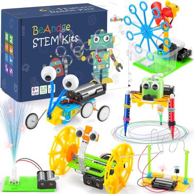 STEM Súprava Robotika Elektrický Motor Vedecký Projekt Experiment Deti DIY Stavebnica Chlapci Roky Dievčatá Elektronické Robotické Hračky 7 8 9 10 11