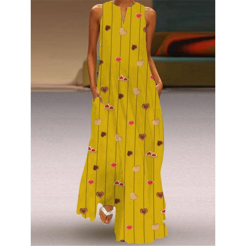 V-neck Dress Women's Fashion 3D Fashion Peacock Feather Print Loose Plus Size and Floor Skirt 2023 Sexy Beach Dress