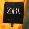 ZARA Short length Flight jacket L-XL khaki Women Used
