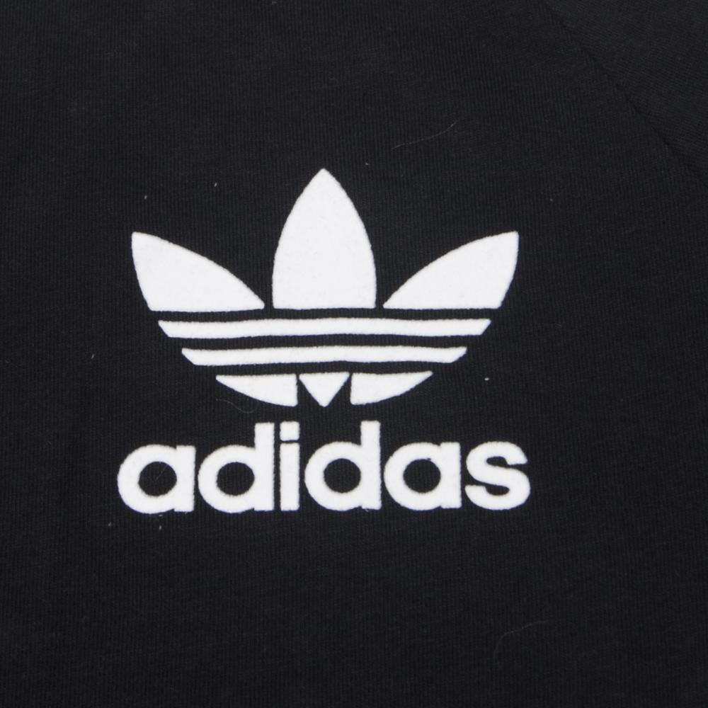 Adidas Originals Trefoil Series Comfortable Crew Neck Pullover Short Sleeve T-Shirt Men T-Shirts Black AZ8127