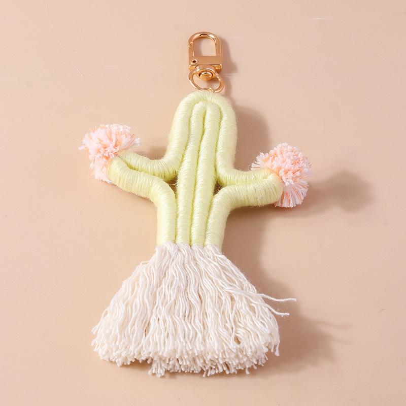 Chaveiro Arco-Íris Fofo Feito à Mão Bola Macia e Fofa Pingentes para Chaveiro para Mulheres Meninas Decoração de Bolsa de Mão Joias Artesanais DIY Presente