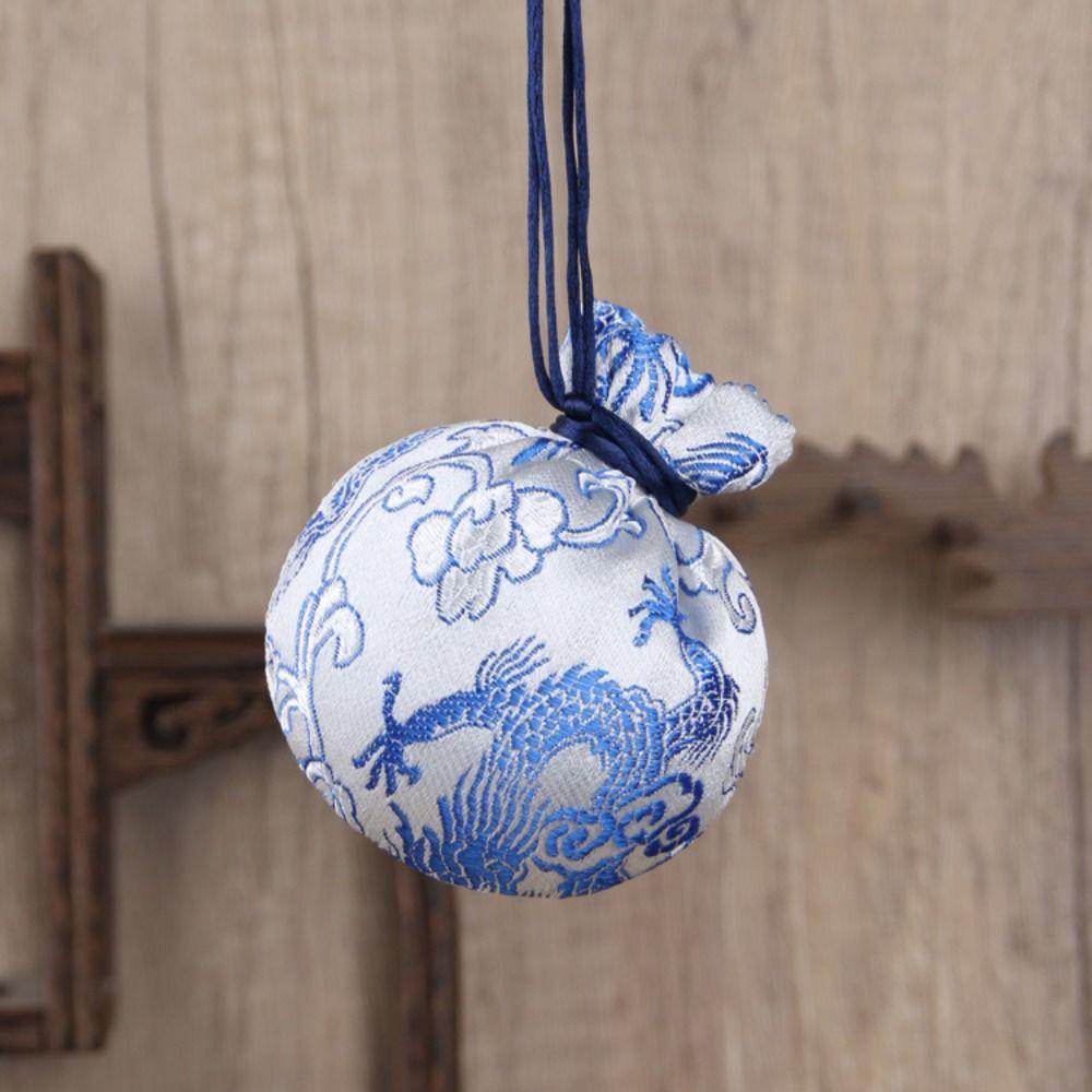 Ethnic Style Dragon Pattern Sachet Jewelry Packaging Chinese Style Sachet  Bedroom Decoration