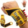 Adjustable Men'S Magnetic Wristband Gift - Premium Tool Belt Fully Magnetic Tool Belt Wristband for Securing Screws with Strong Adhesion Convenient