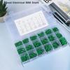 270/351 Stuks Rubberen O-ring Set Pakkingen Afdichting Nitril Rubberen Banden Hoge Druk O-ringen Reparatiekit Afdichtende Elastische Band Rubberen Ring