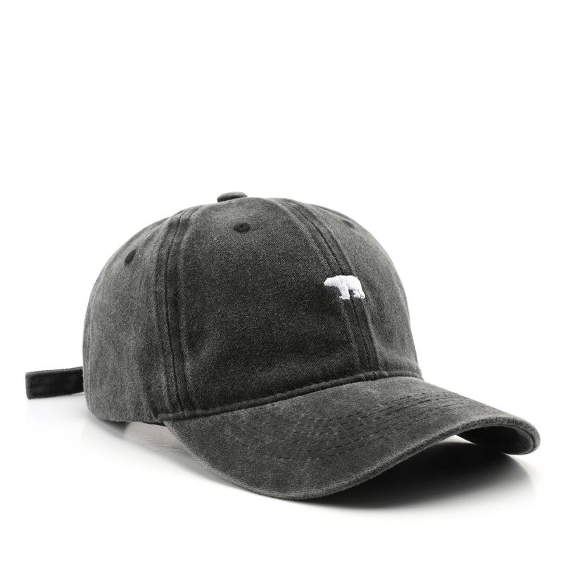 

Мужская и женская бейсбольная кепка с вышивкой, низкопрофильная шляпа Snapback для Дня отца, винтажная регулируемая помытая 56-60cm