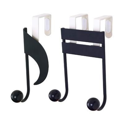 Yamazaki Jitsugyo Pair Door Hanger Music Note Multi 6158