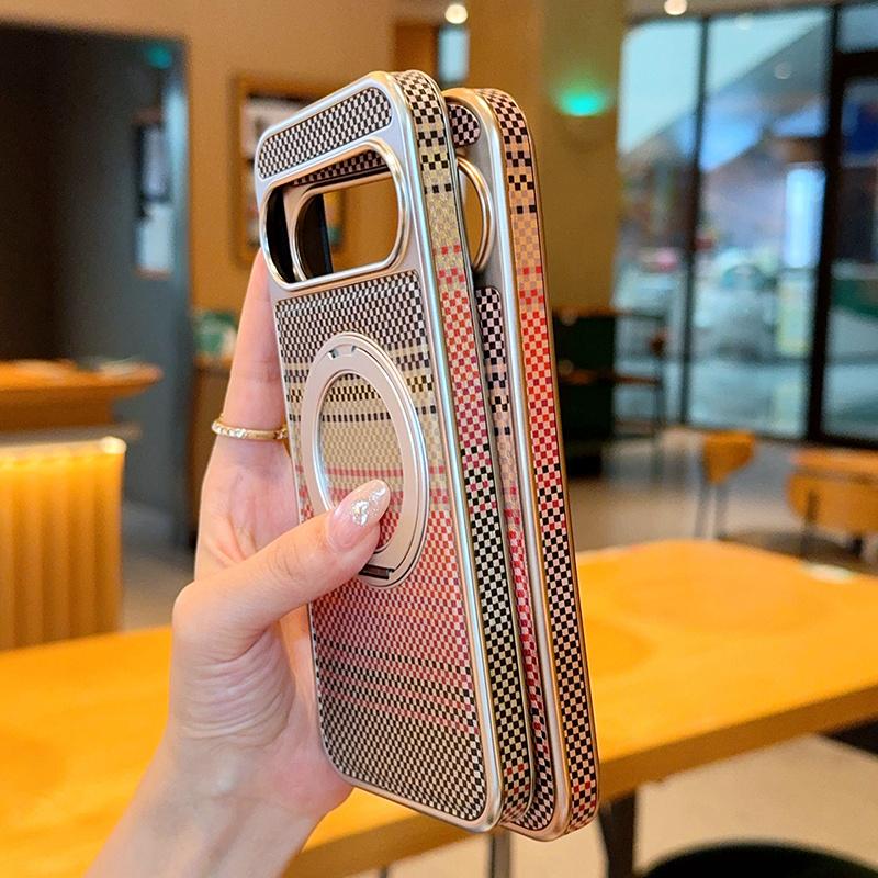 Sunrise 360 Ring N52S Strong Magnetic Case for Google Pixel 9 9A 10 Pro XL Stand Cover Shockproof Sunrise Premium