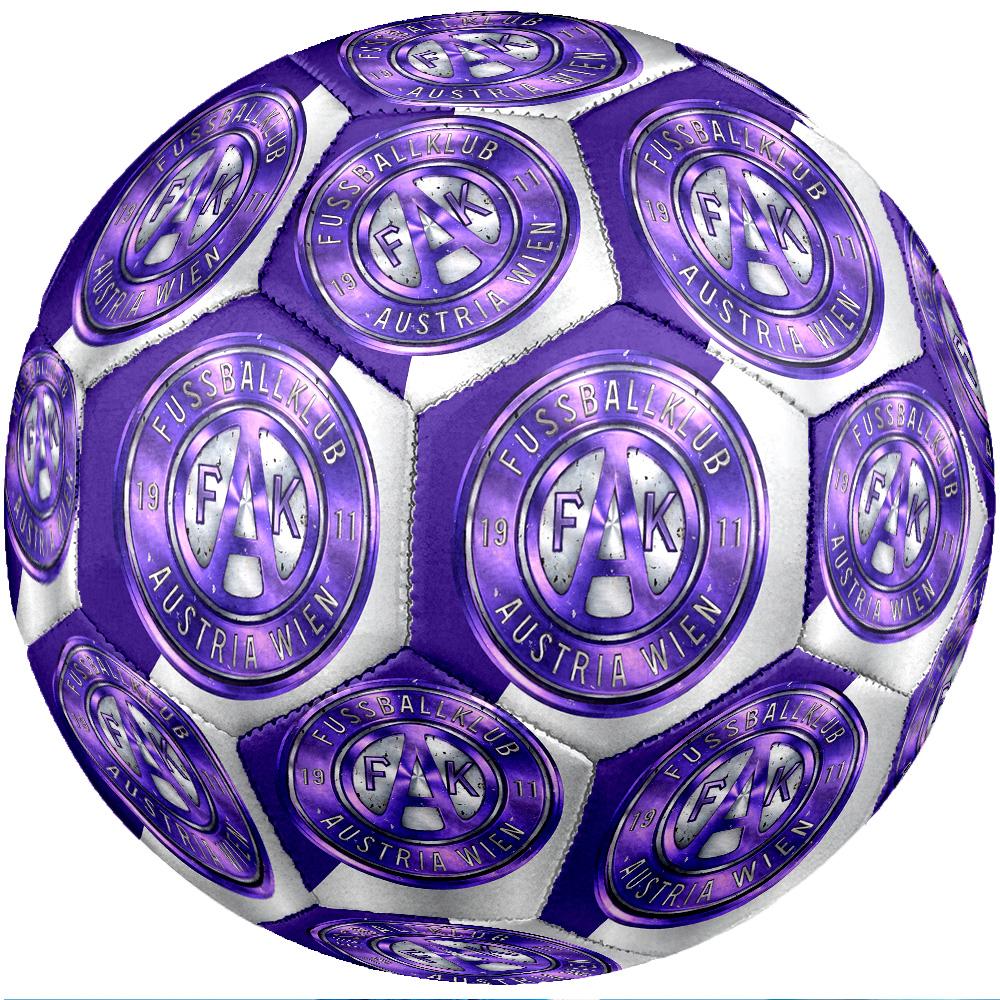 Austria Wien FC Size 5 Standard Football Durable Training Match Soccer Ball for Adult Outdoor Sports