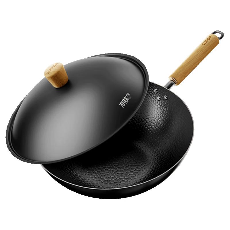SUPOR 30cm Titanium-Iron Non-Stick Wok