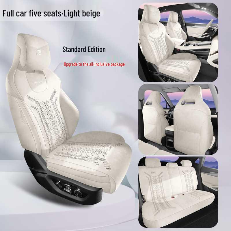 BYD Yuan UP Universal All-Season Car Seat Covers - Breathable and Dedicated Full Coverage