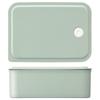 Skater Bento Box 1 Tier 700ml Microwave Safe with Lid Lunch Case Lunch Box Sepia Green PL70B