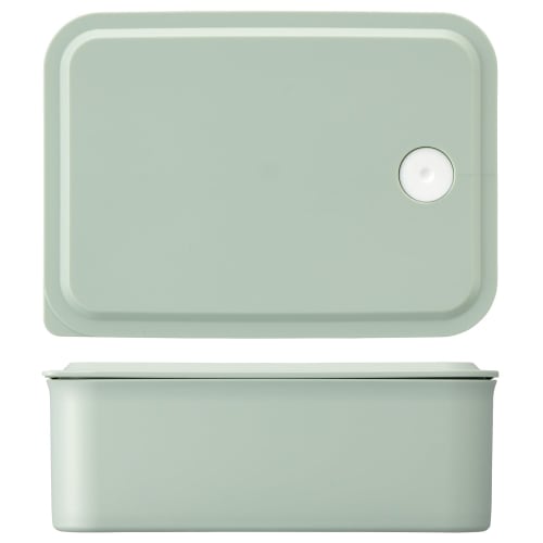 Skater Bento Box 1 Tier 700ml Microwave Safe with Lid Lunch Case Lunch Box Sepia Green PL70B