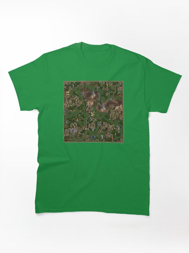 Command & Conquer Heroes Of Might And Magic III Map Classic T-Shirt