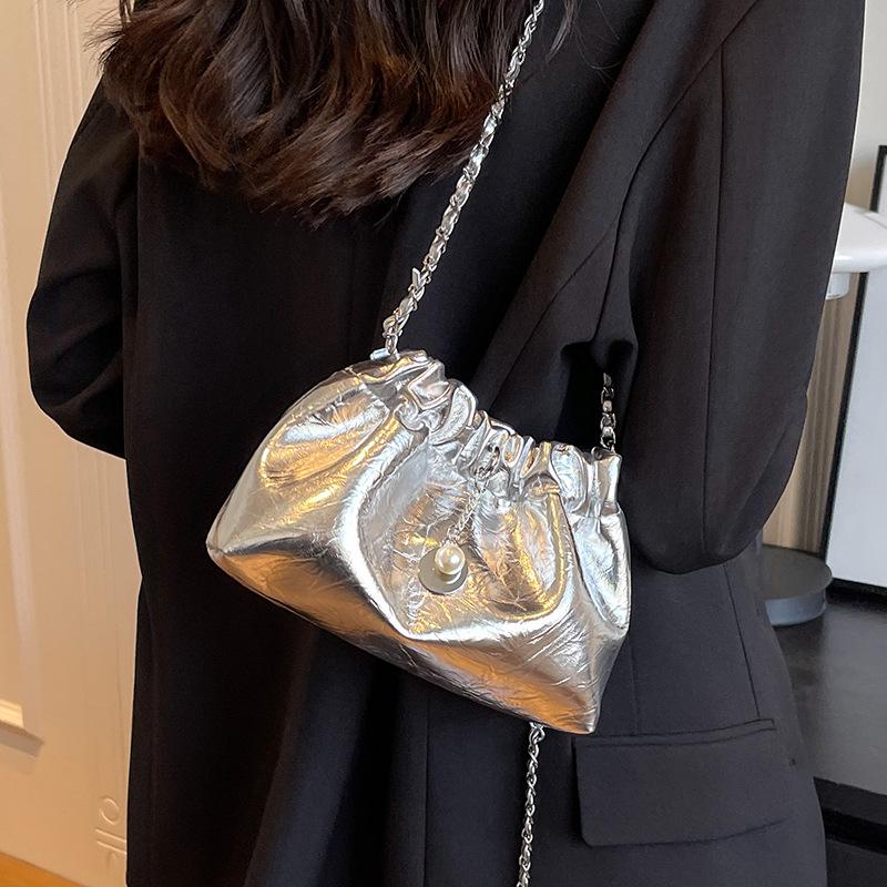 2023 Women's Trendy Designer Chain Shoulder & Crossbody Bucket Bag