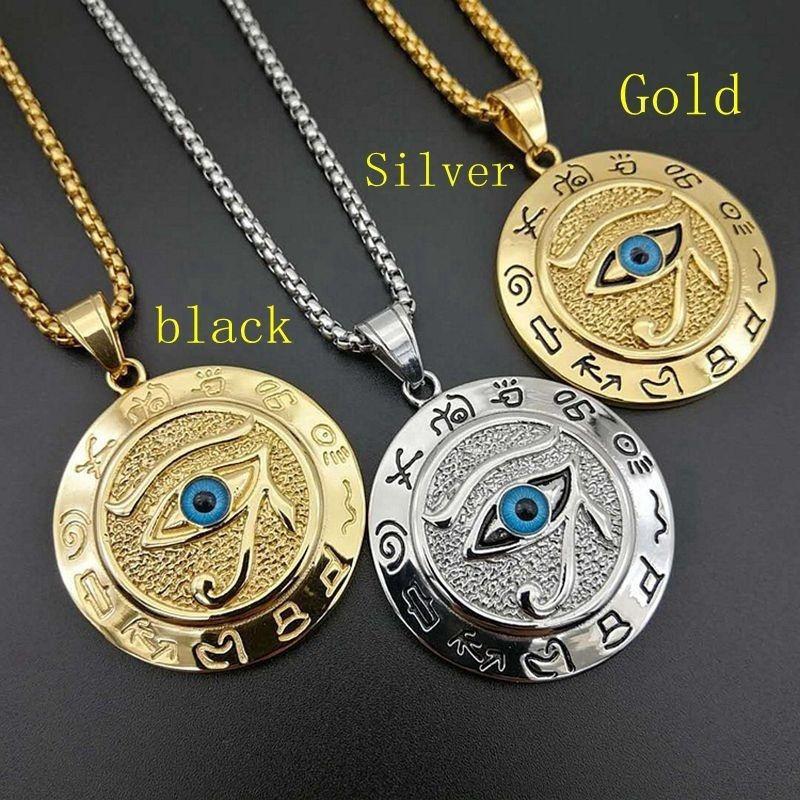 Ancient Egypt The Eye of Horus Pendant The Eye of Horus Hawkhead Eye Necklace