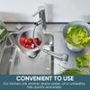 3Pcs/Set Hanging Hook Swan Sink Strainer Basket Faucet Waste Drain Rack  Fruits