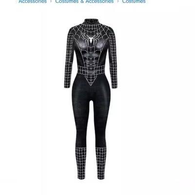 Halloween Skull Avengers Metroid Jumpsuit Stage Show Suit