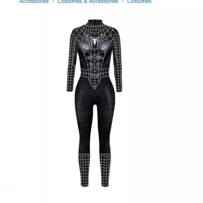Halloween Skull Avengers Metroid Jumpsuit Stage Show Suit