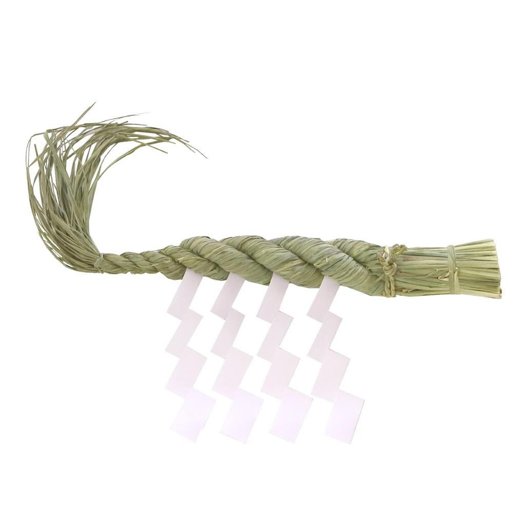 Yamaichi Shoten New Year Decoration Shimenawa 1 Shaku White Sauce with Mizuhiki K-42116