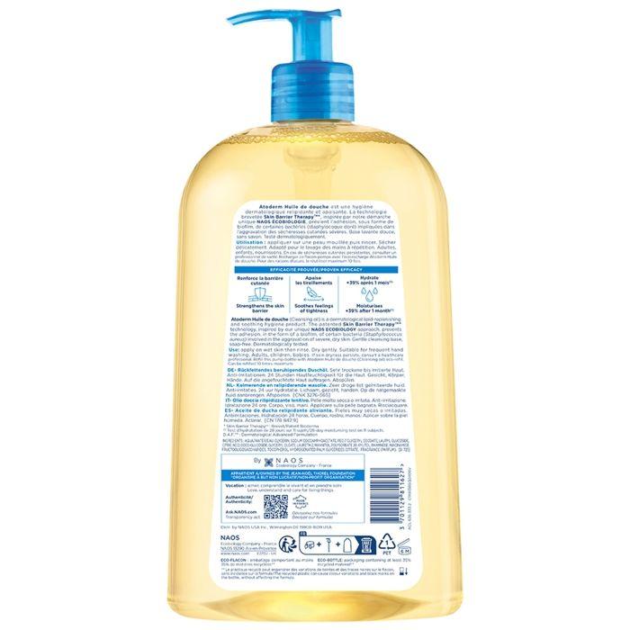 Bioderma Atoderm Huile de Douche 1 L - Huile de douche hydratante dermatologique