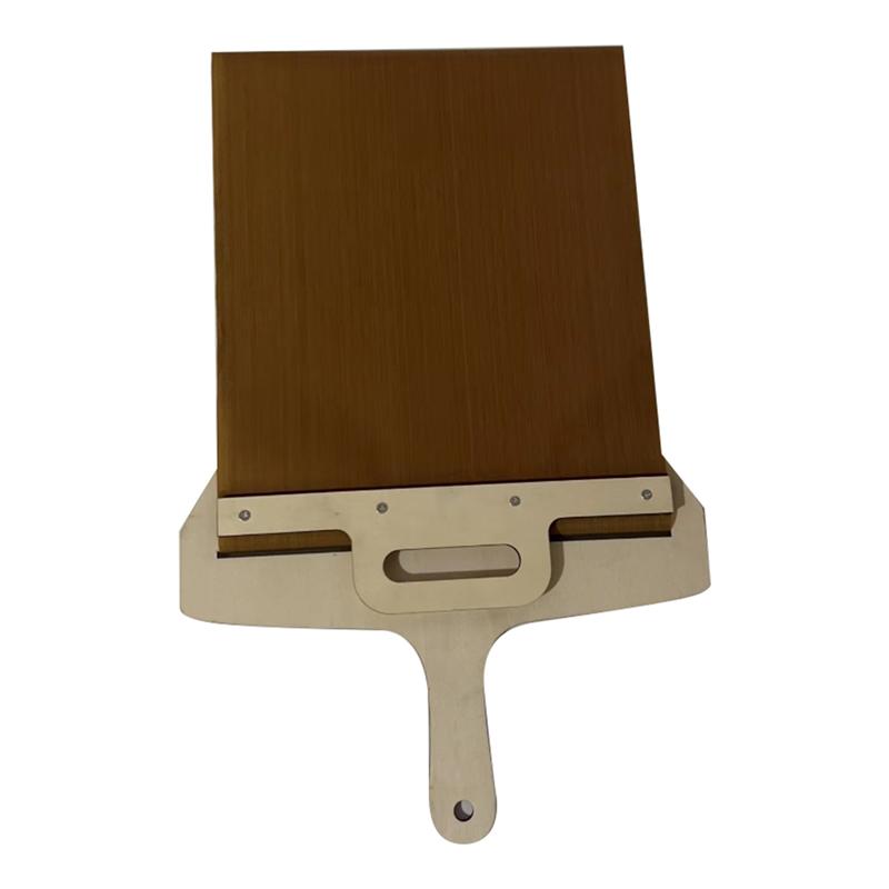 

Pizza Peel For Baking And BBQ Professional Oven Baking & Grilling Tool Pala Pizza Scorrevole Safe And Sturdy Handle Durable коричневий