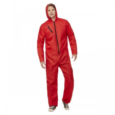 Smiffys Bankräuber-Overall, Unisex, für Erwachsene