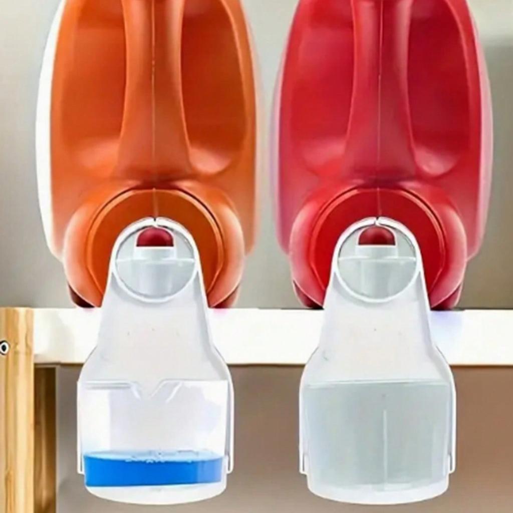 2pcs New Laundry Cleaning Agent Holder Rack To Prevent Spill And Drip, Foldable Cup Holder For Bathroom,Kitchen, Sturdy Summer Assembled Rack