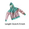 1/6 Female Doll Clothes Action Figures Hooded Jacket Handmade Sturdy Mini Costume for 12''