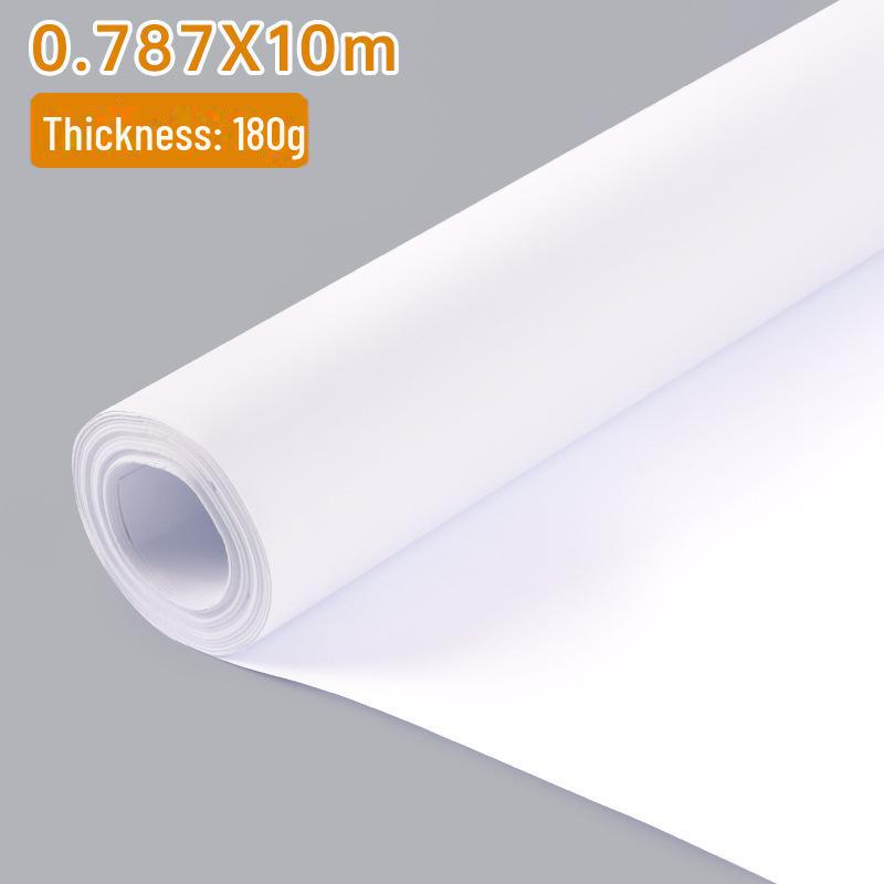 Extra Long Children's Drawing Paper Roll - Large White Canvas for Painting