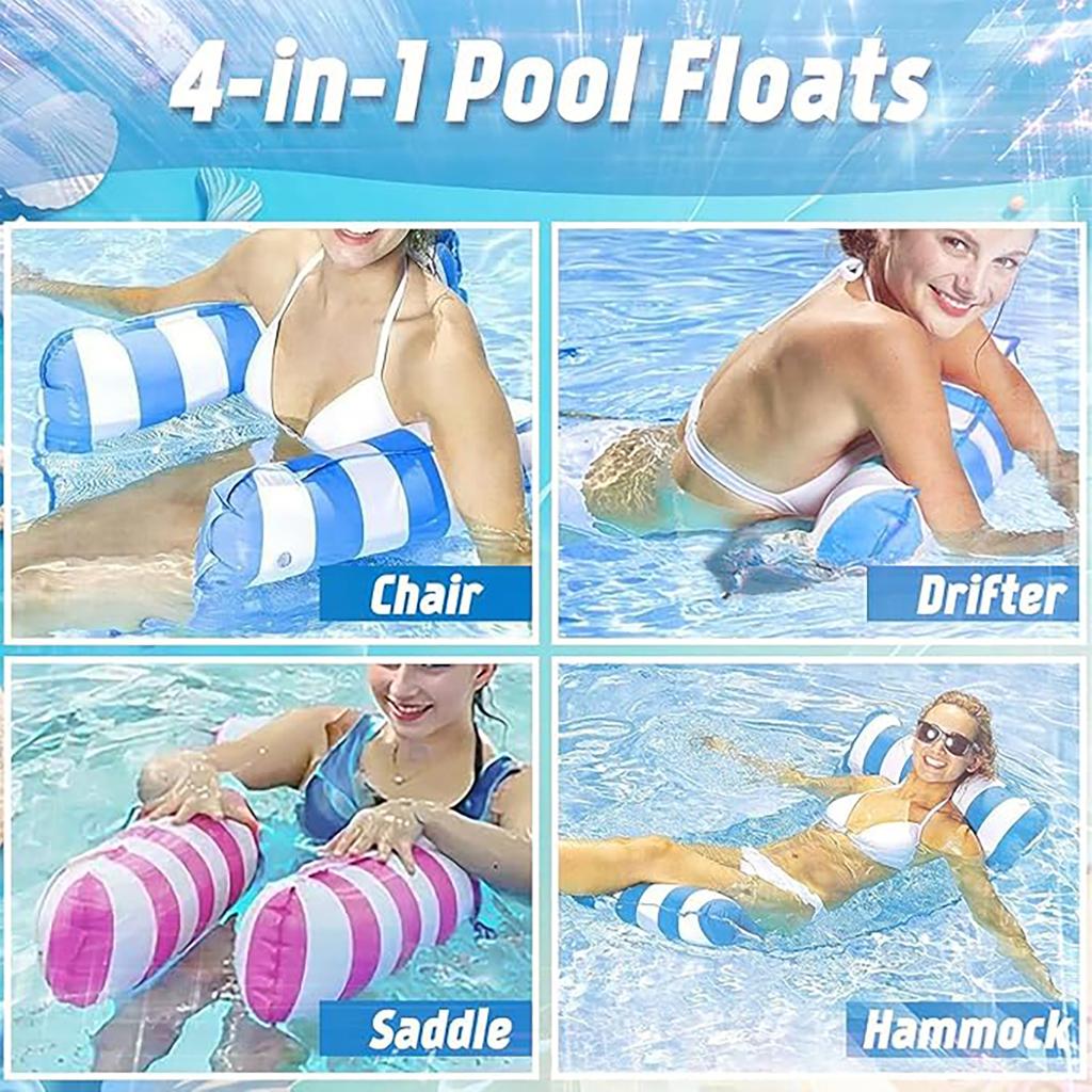 Floating Artifact On Water, Inflatable Hammock, Children'S And Adults' Water Play Toys, Lounge Chair