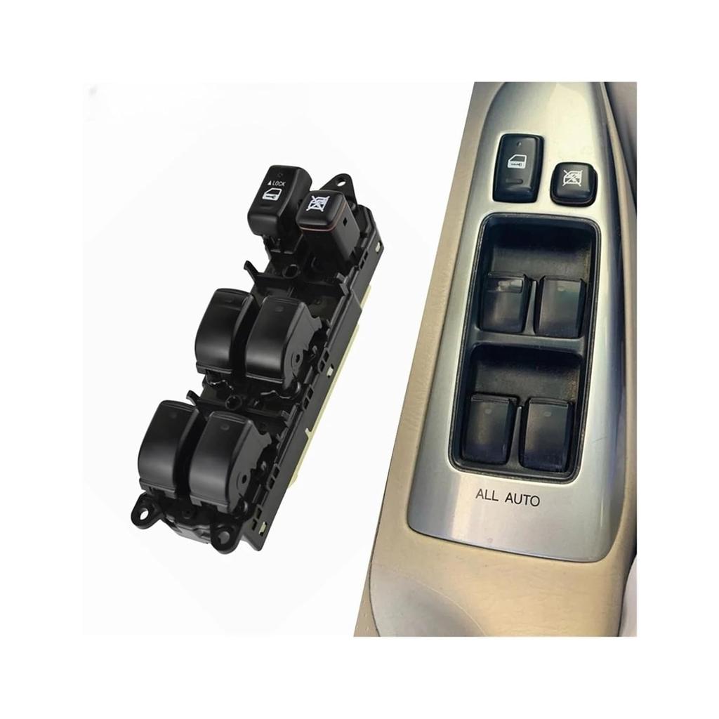 Power Window Switch Window Master Switch Compatible For Toyota Land Cruiser 120 Prado GRJ120 TRJ120 84040-60052 84040-48120 84040-53081 8404060013