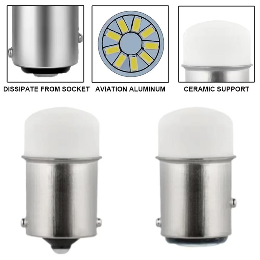 1156 Car Signal Light Bright White Daytime Running Light Universal Car Turn Light Parking