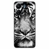 For Xiaomi Redmi 13C 4G Case Animals Painted Black Bumper Silicon TPU Coque for Redmi13C 4G 13 C Shockproof Covers Wolf Soft Bag