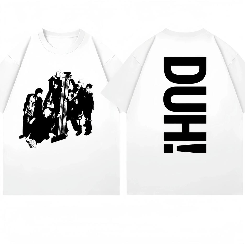 Sup1harmony Duh Le T-shirt Oversize Unisexe Et Unisexe Du Même Style Que Ceux Du Huitième Album De La Scène De Début