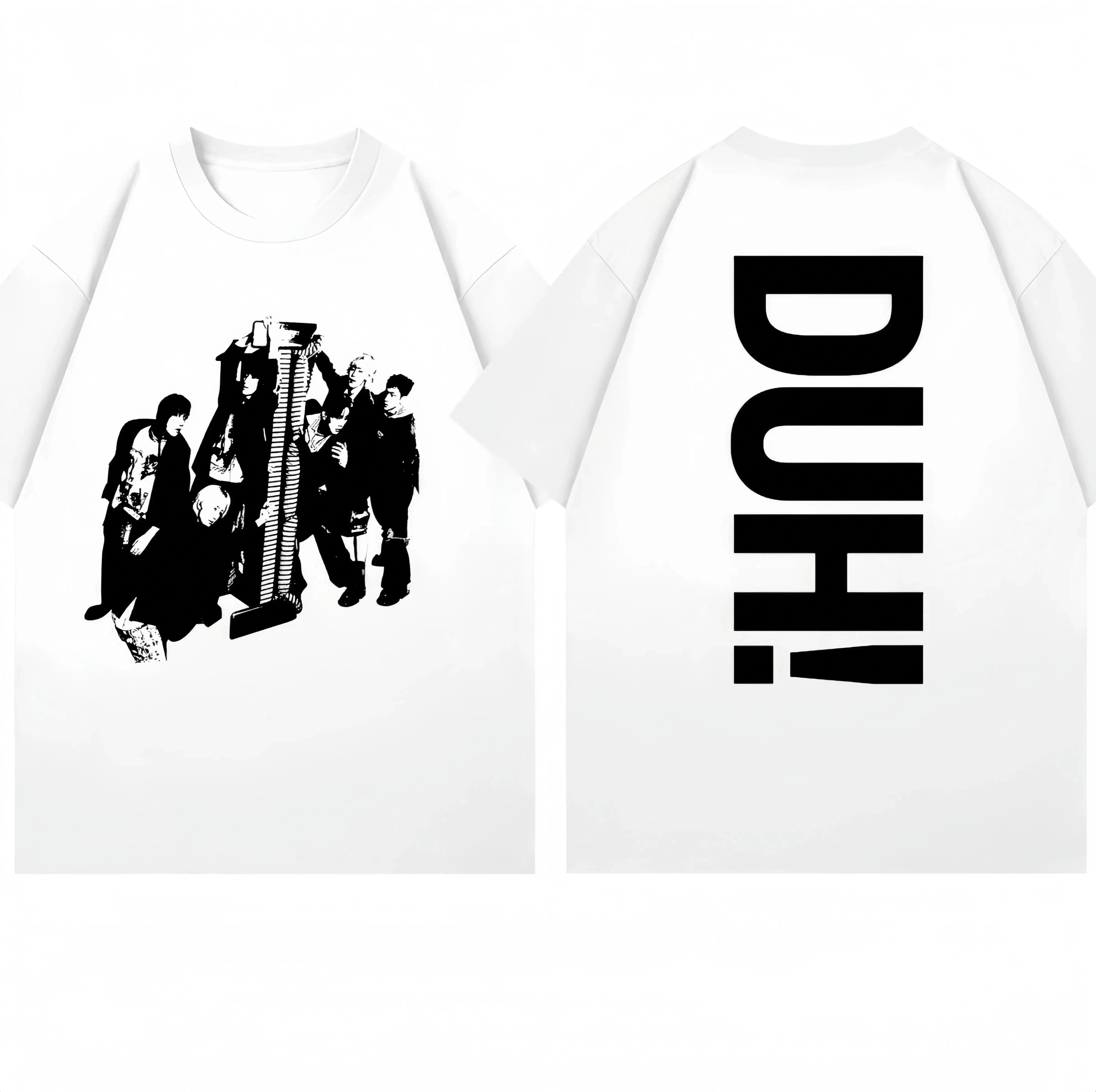 Sup1harmony Duh The Unisexs And Unisexs Oversize TShirt Of The Same Style As Those From The Eighth Album Of The Debut Stage S