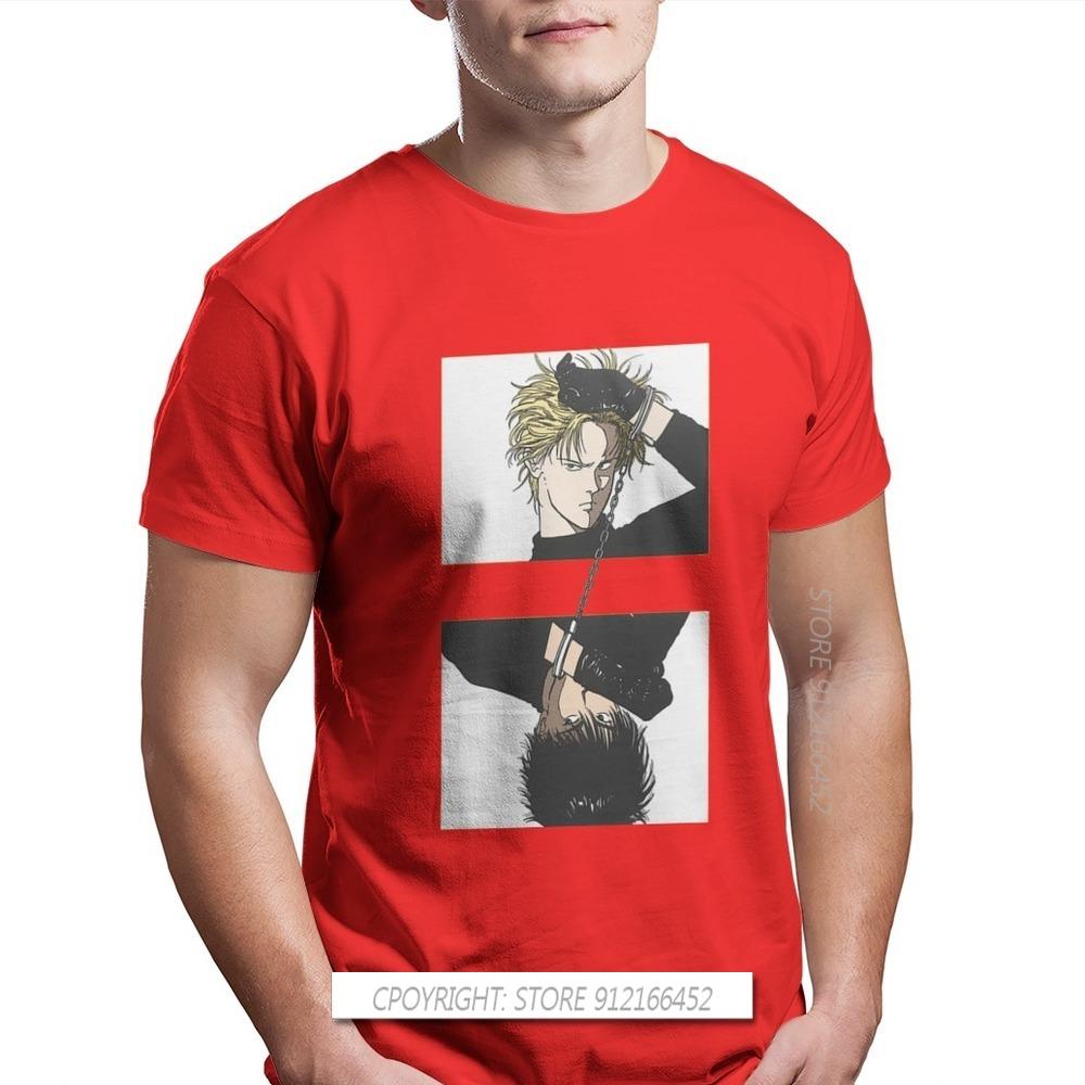 Banana Fish Lynx Okimura Eiji Unisexga Aime Tshirts For Unisex Asheiji Edit Ofertas Graphic Oneck Cotton Streetwear