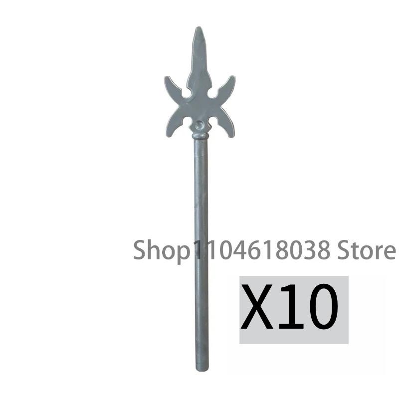 MOC Medieval Building Blocks Character Parts Model Toy Castle Knight Soldier Sword Bow Armor Shield Spear Piercing Parts Bricks
