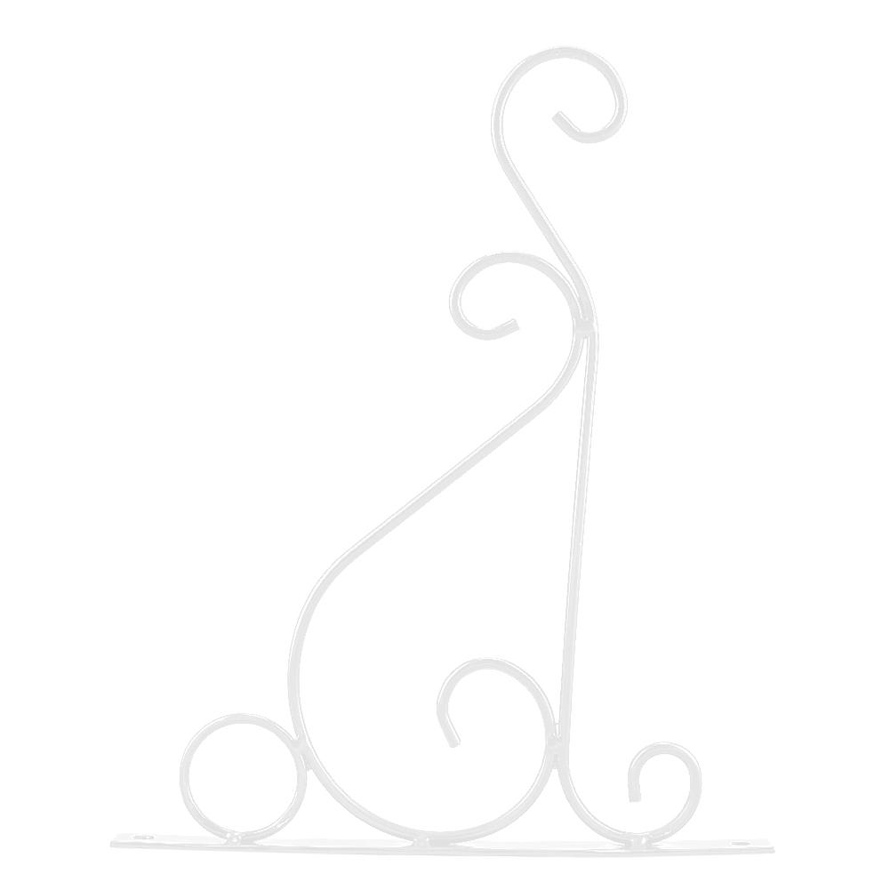 Iron Plant Hanger Wall Hanging Bracket Flower Hook for Home Garden Decoration 25*21cm