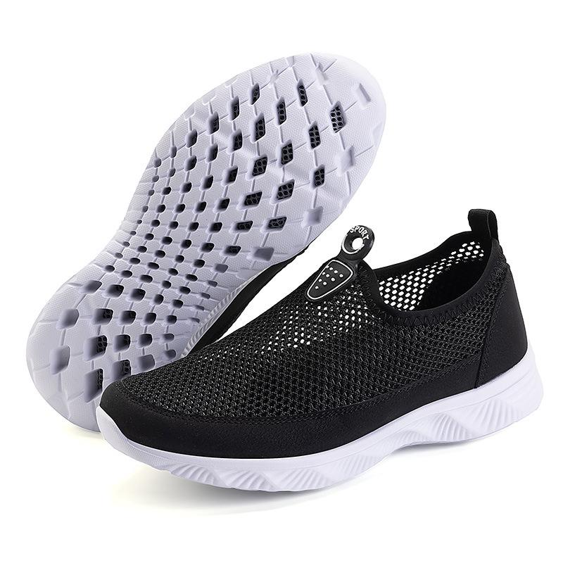 Summer Creek Shoes Women's Sneakers Men's and Women's Couples' Single-net Shoes, Lightweight and Breathable Wading Shoes, Beach Shoes