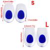 Gel Heel Cushions for Heel Pains Relief, Heel Cushions Inserts Gel Heel Cup Heel Support Pads Heel Inserts for Women Man