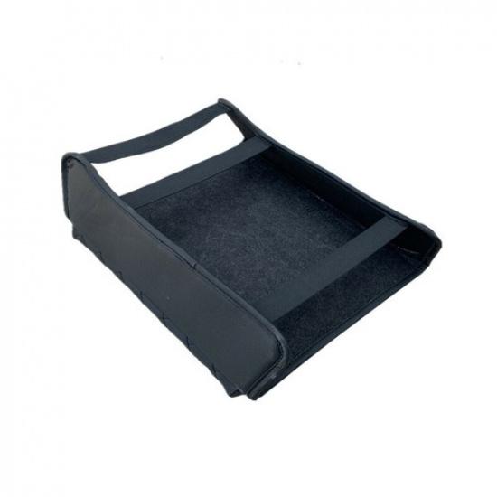 Center Console Cover for Ford F150 2015- Armrest Cover Pad Replacement Black