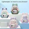 Childrens Cartoon Backpack For Kindergarten With Nylon Material And Weightreducing Shoulder Straps For Boys And Girls